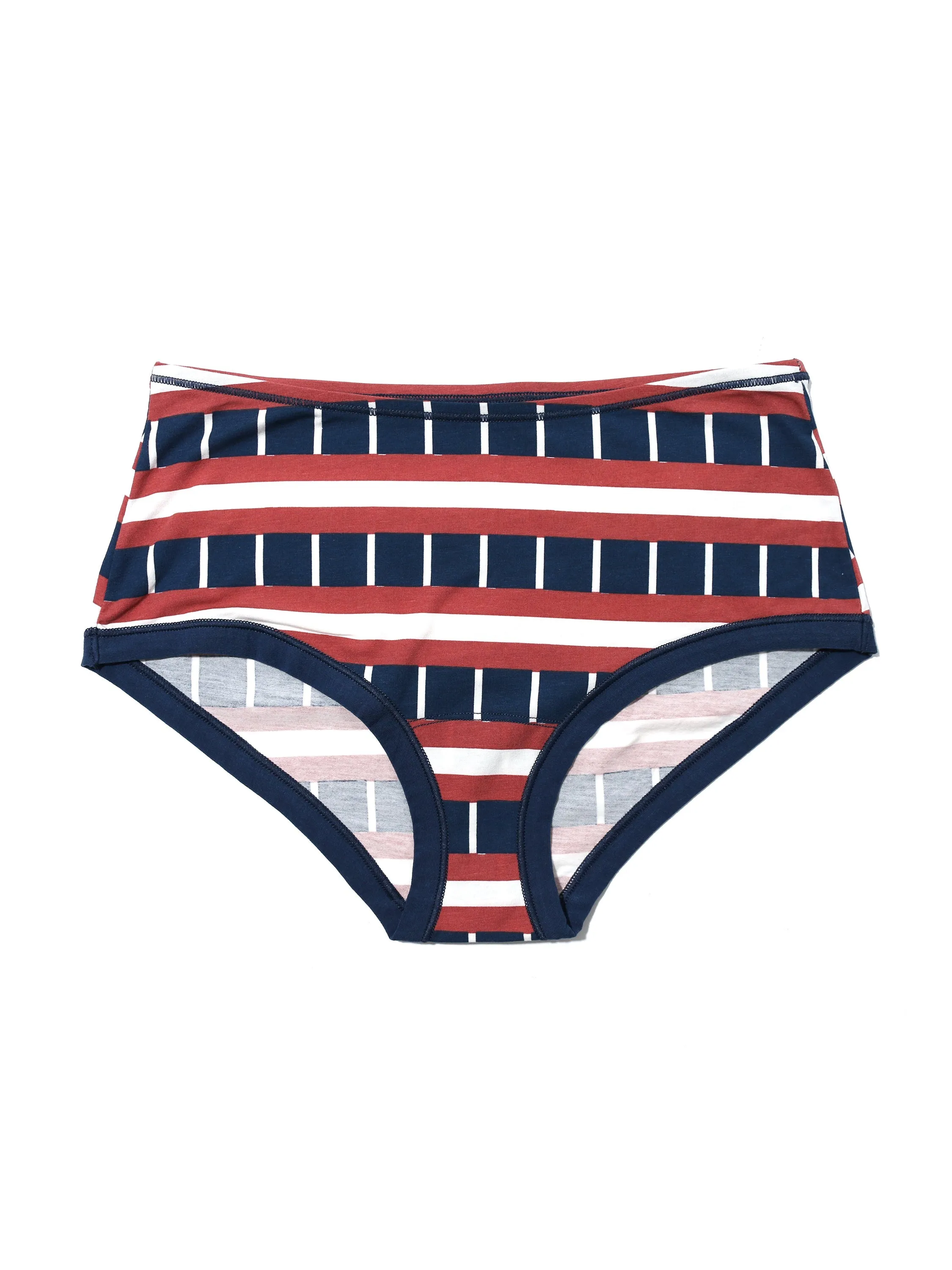 Printed PlayStretch™ Boyshort Bateau