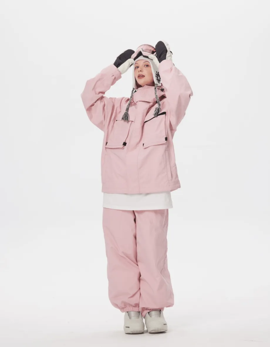 PURE FREE  2L Freestyle Pink Jacket & Pants