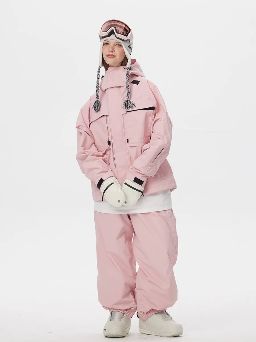 PURE FREE  2L Freestyle Pink Jacket & Pants