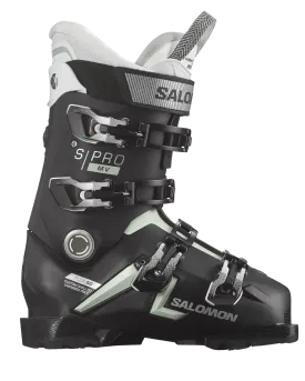 Salomon S/Pro Mv 80 Cs GW Women's Ski Boots - Black / White Moss - 2023