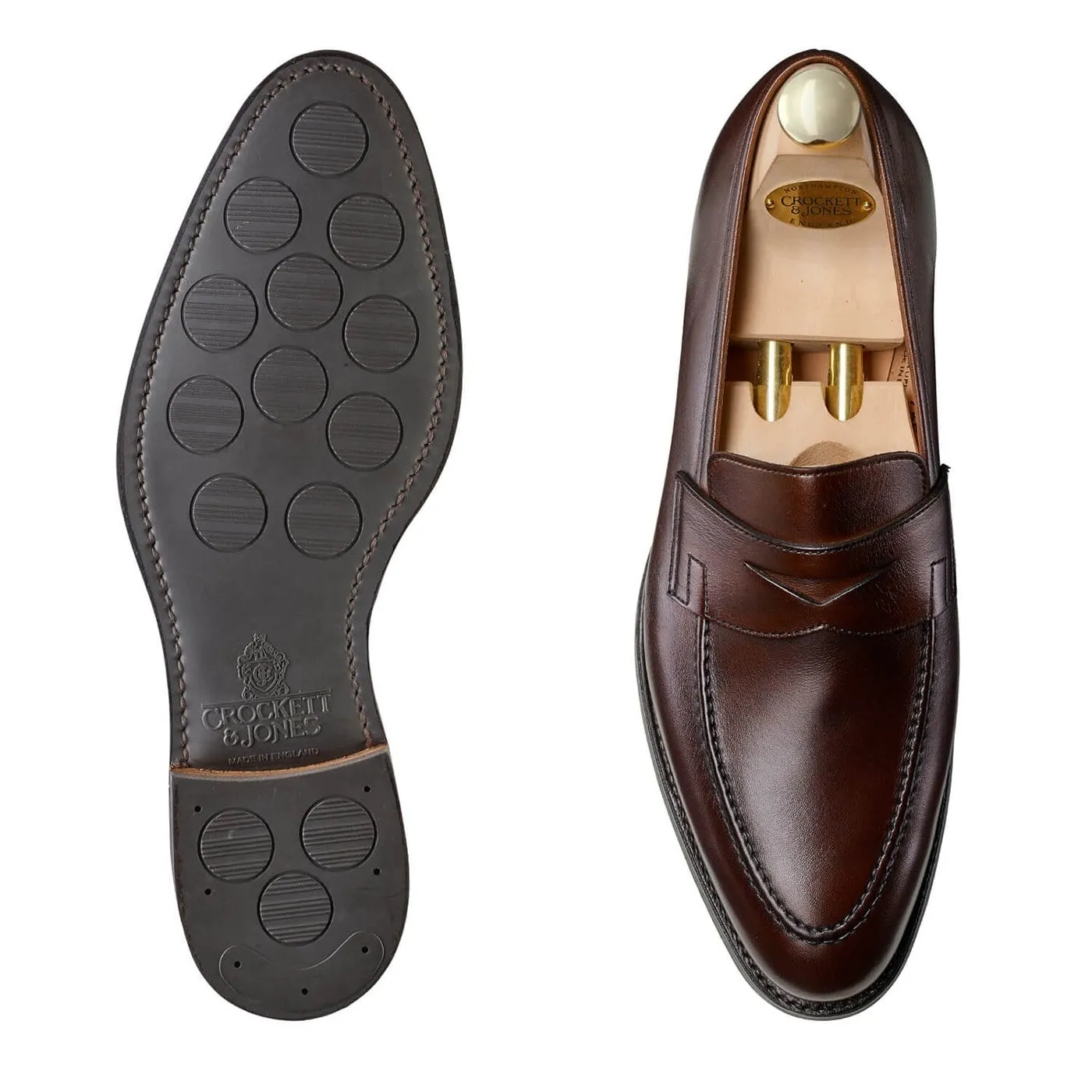 Sydney Dark Brown Burnished Calf (City Sole)