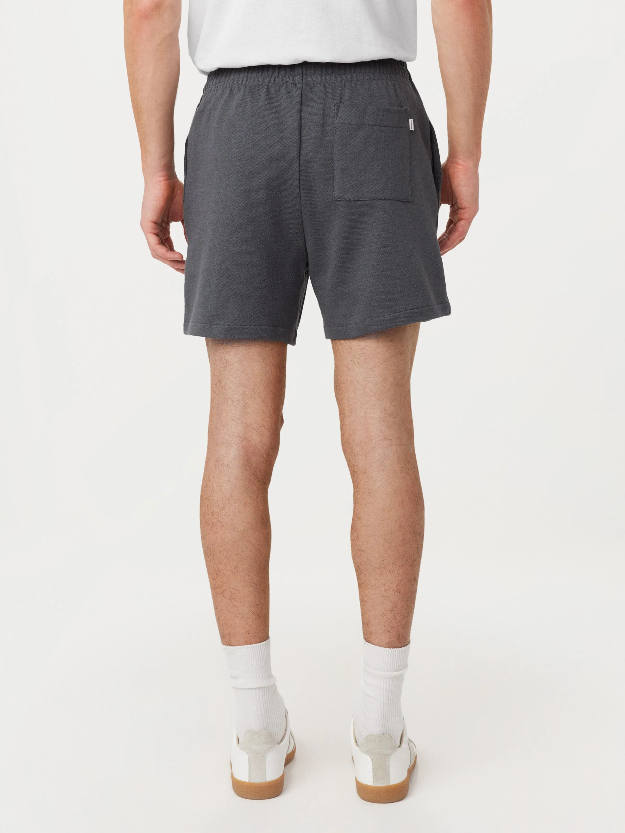 The Owen French Terry Short in Ash Blue