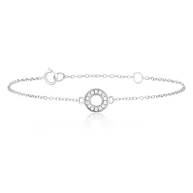 The Silver Circle Bracelet