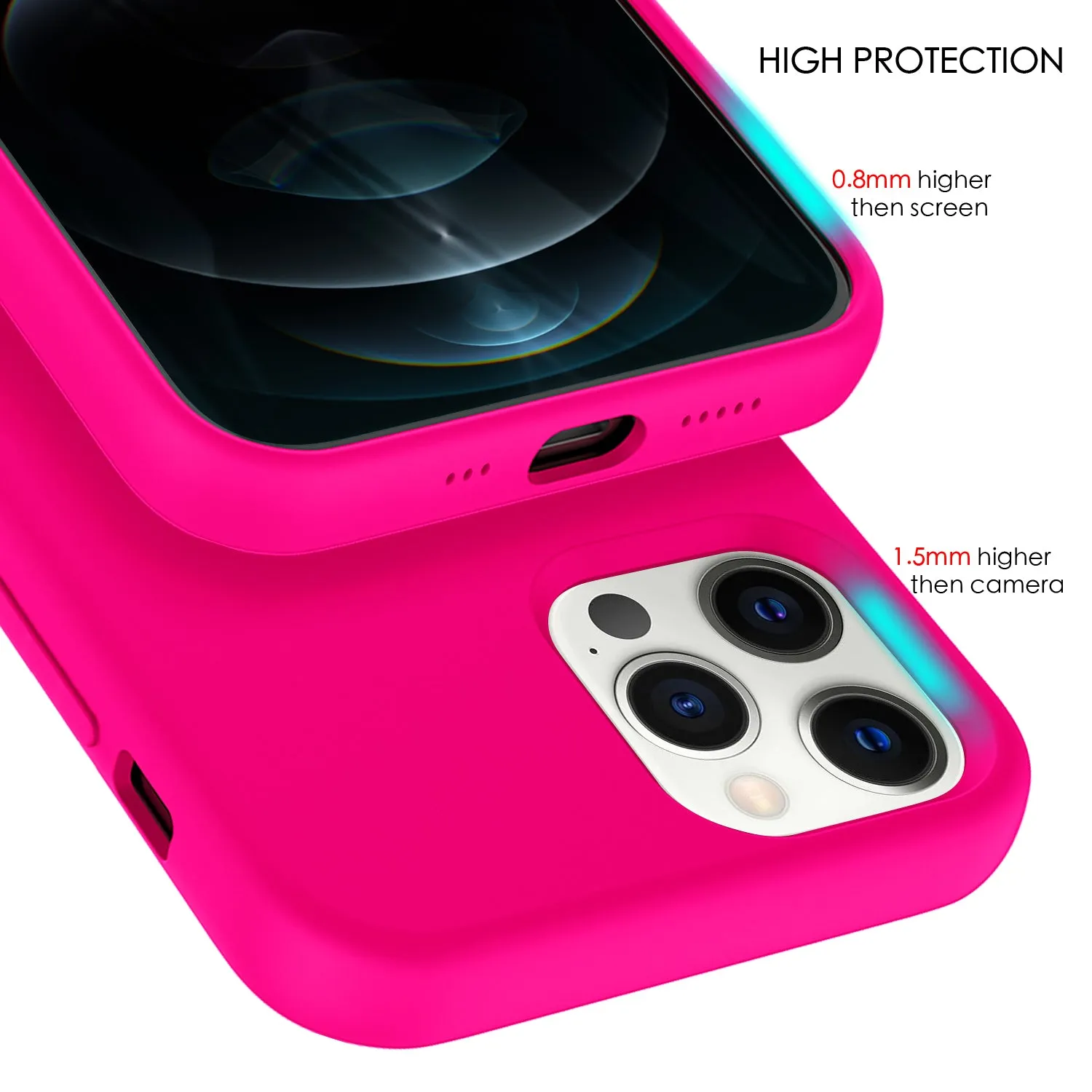 Tough on iPhone 11 Pro Case Liquid Silicone