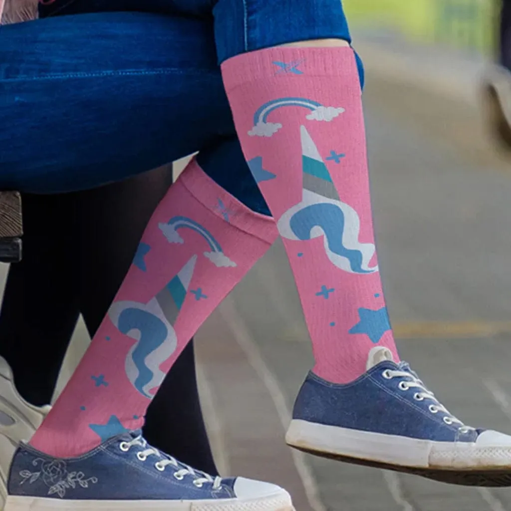 Unicorn Collection Compression Socks (3-Pairs)