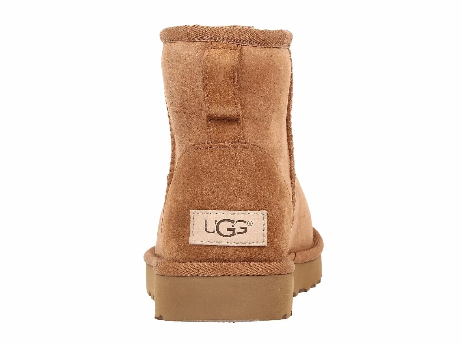 Women's Shoes UGG CLASSIC MINI II Slip On Sheepskin Ankle Boots 1016222 CHESTNUT