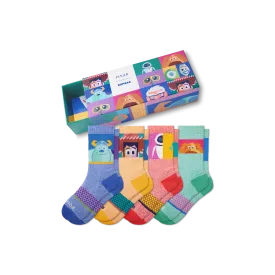 Youth Pixar | Bombas Calf Sock 4-Pack Gift Box